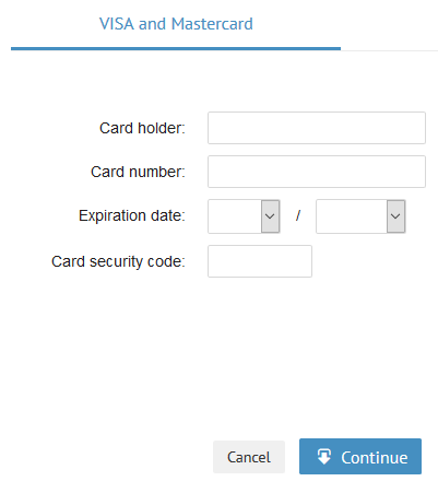 Bondora setting up recurring payments